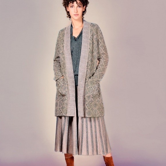 catherine andre Sweaters - Catherine Andre reversible open front cardigan. Made in France.